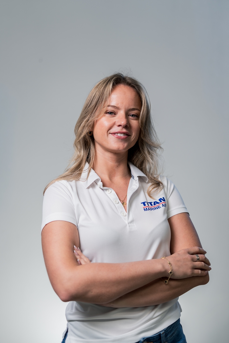 TitanMarineAirEuropeTeam Tanya Swanepoel